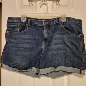 NY&Co./Soho Cuffed Denim Jean Shorts